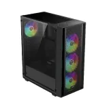 CASE GAMDIAS AURA GC2 ELITE BLACK ARGB – MID TOWER | 4 FAN ARGB | HỖ TRỢ VGA 340MM